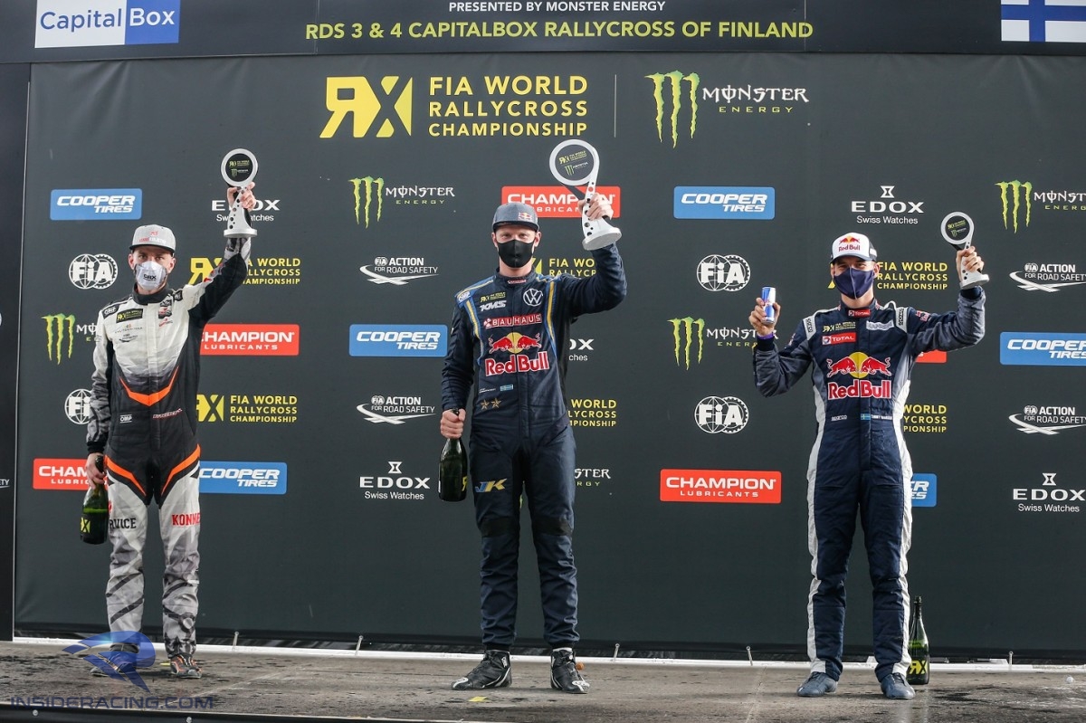 World RX of Finland Podium - InsideRacing.com World RX of Finland Podium