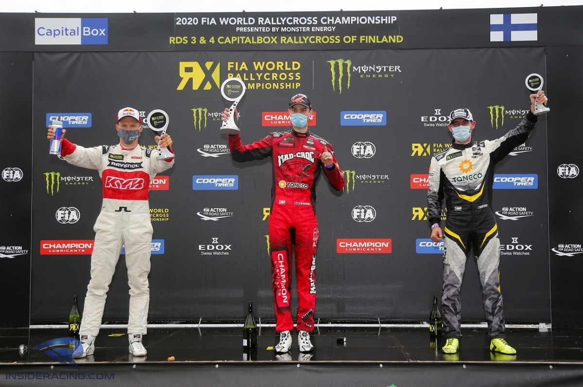 World RX of Finland Podium Race 2 - InsideRacing.com World RX of Finland Podium Race 2