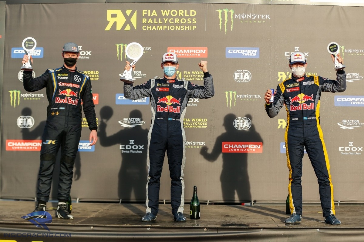 World RX of Pirineus Barcelona podium 1 - InsideRacing.com World RX of Pirineus Barcelona podium 1