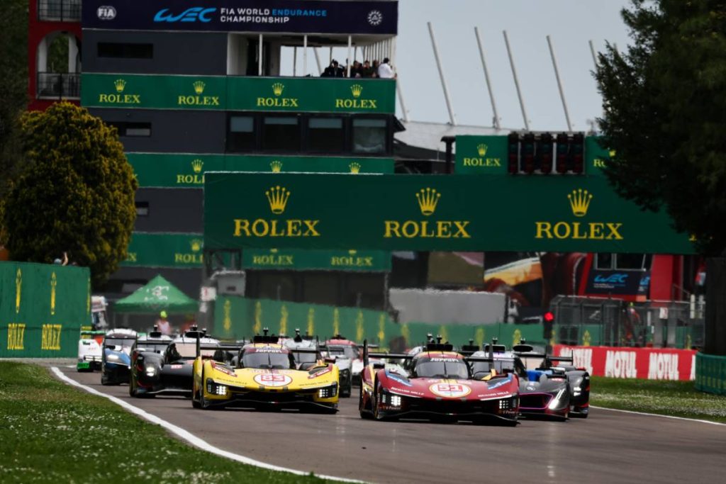 Ferrari leads Imola's opening hours while Rissi ignites LMGT3 thrills in early action. - InsideRacing.com Ferrari leads Imola's opening hours while Rissi ignites LMGT3 thrills in early action.