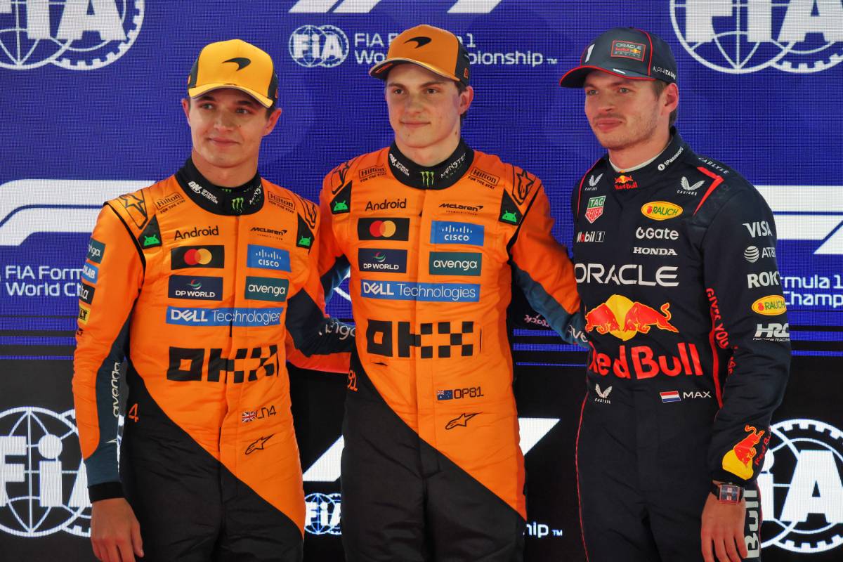 Verstappen, Norris & Piastri